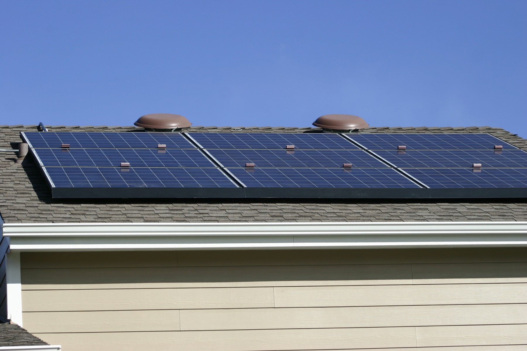 Representative residential solar photograph